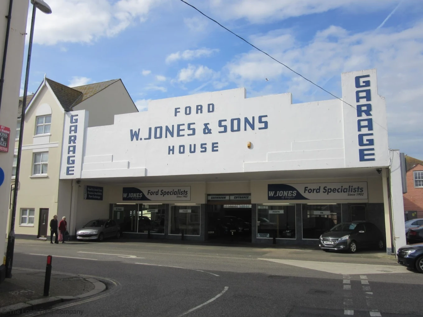 W. Jones of Bognor garage workshop